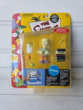The Simpsons World Of Springfield Wendell Playmates Interactive Figure Series 10